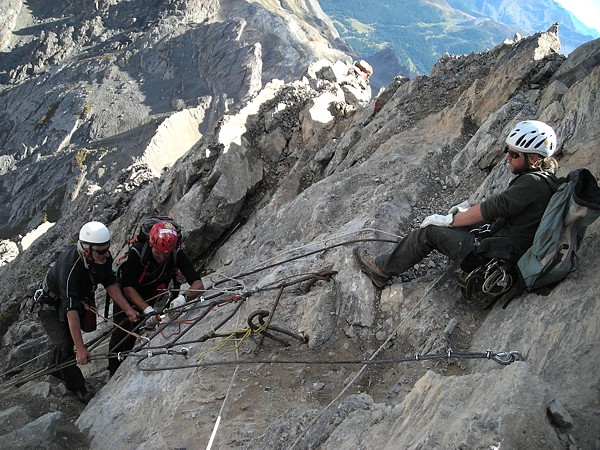 Ferrata degli Alpini Oronaye