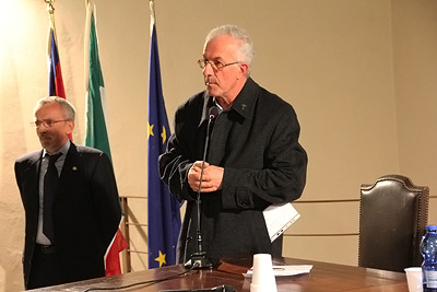 Presentazione ufficiale della pinacoteca nell'Antico Palazzo Comunale di Saluzzo (Foto Enrico Collo)