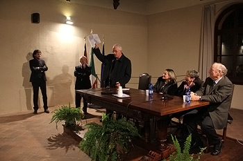 Presentazione ufficiale della pinacoteca nell'Antico Palazzo Comunale di Saluzzo (Foto Enrico Collo)