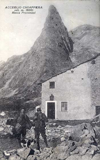 Rocca Provenzale da Chiappera, 1931
Edizioni Giolitto Dronero - Collezione Roberto Peano Cuneo