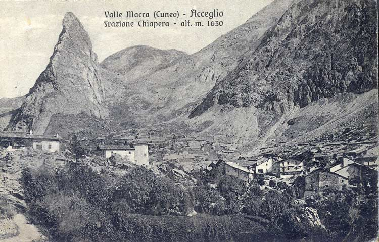 Chiappera e Rocca Provenzale, 1934
Edizioni Fresia - Collezione Roberto Peano Cuneo