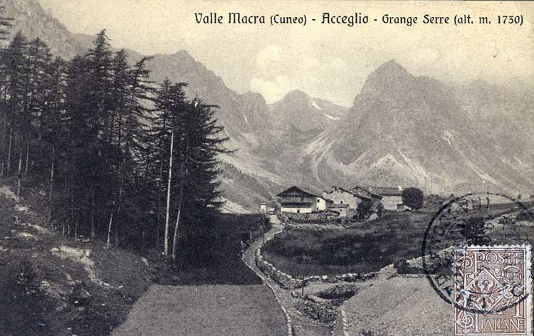 Grange Serre di Saretto, 1924
Edizioni Fresia - Collezione Roberto Peano Cuneo